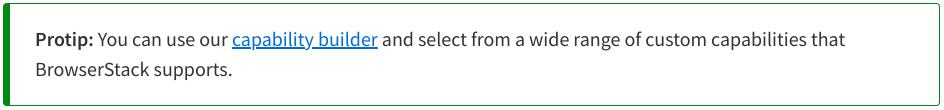 Protip admonition example